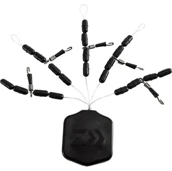 5ks - Karabinka s Obratlíkem DAIWA N'ZON Heli Feeder Rig Velikost L