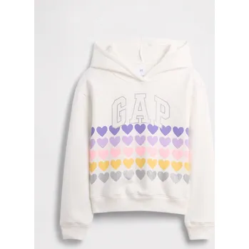 Dívčí mikina GAP Creme 1298828 146