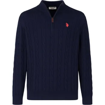 Pánská móda Svetr U.S. Polo Assn. Dunkelblau 4834741 S