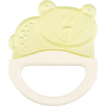 Canpol Babies Kousátko s chrastítkem medvídek žlutý