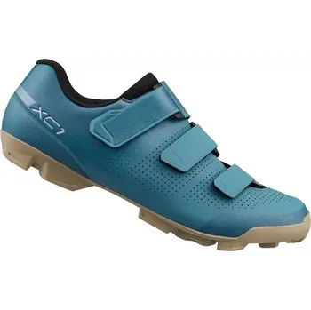 Pánské cyklistické tretry Shimano SH-XC102 Women blue EU 39