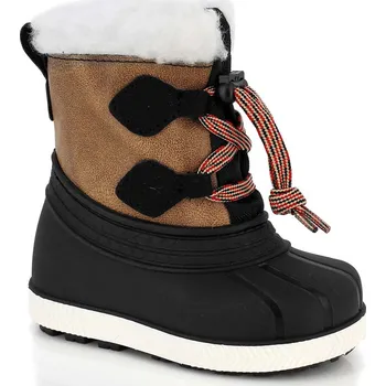 Dívčí kozačky Boty Kimberfeel Schwarz/ Hellbraun 9369658 24