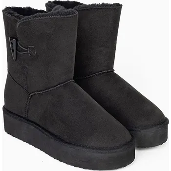 Dámské kozačky Boty ISLAND BOOT Schwarz 220572 36