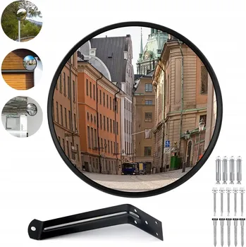 Zrcadlo ZRCADLO ŠIROKOÚHLÉ ZRCADLO 130° - JASNÝ OBRAZ, ŠIROKÝ ÚHEL POHLEDU