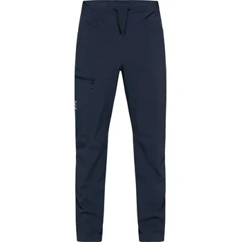 Pánské kalhoty Pánské strečové kalhoty Haglöfs ROC Lite Standard - tmavě modrá Velikost: 52