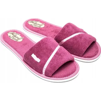 Dámské pantofle Dámské Pantofle METEOR NATURAL STYLE NS-041 RŮŽOVÉ 41
