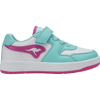 Dívčí tenisky Tenisky Kangaroos Weiß/ Türkis/ Pink 737346 31