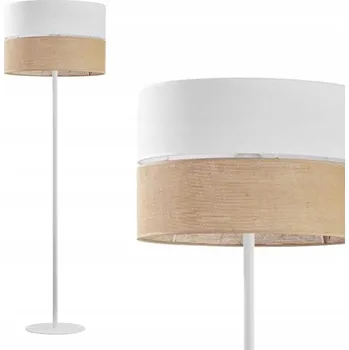 Stojací lampa Stojací lampa TK-Lighting LINOBIANCO E27 60 W béžová, bílá
