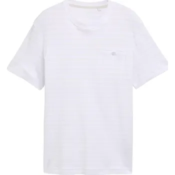 Pánská móda Tričko Tom Tailor Weiß 2241297 XL