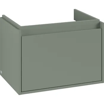 Koupelnový nábytek Villeroy & Boch Skyla skříňka 62.2x43.9x43.6 cm pod umyvadlo závěsná zelená C78500AF