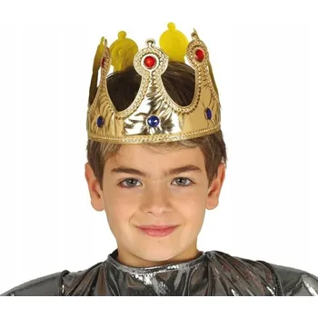 Karnevalový doplněk Královská koruna Fiestas Guirca GU17401 zlatá