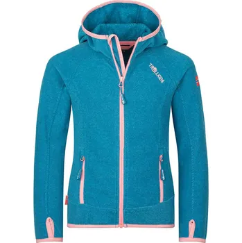 Dívčí bunda Trollkids Blau/ Rosa 1105195 164