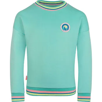 Dívčí mikina Trollkids Türkis 3198028 92