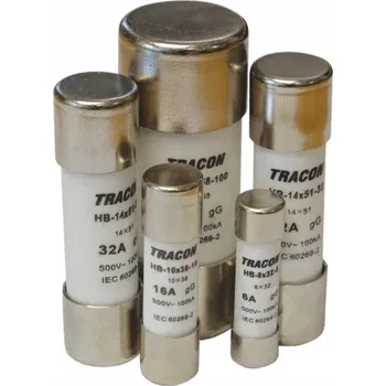 Autopojistky Válcovitá pojistka HBM 10x38 32A aM