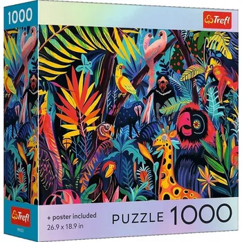 Puzzle Trefl Puzzle 1000 dílků USA Collection: V džungli