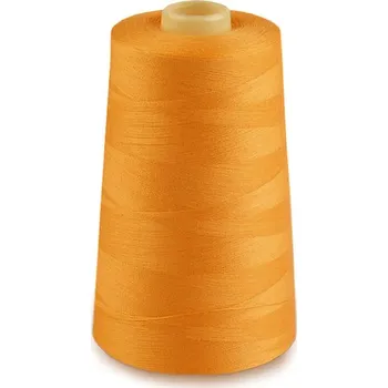 Nit Polyesterové nitě pro overlocky i klasické šití návin 5000 yards PES 40/2, malé, 520 Cyber Yellow