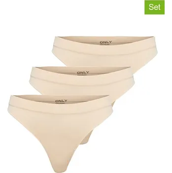 Dámské spodní prádlo Kalhotky ONLY Creme 8825375 S/M