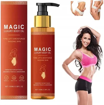 Tělový olej Magický zpevňující olej na tělo. Vypíná pokožku, Anti-Aging, Osvěžuje