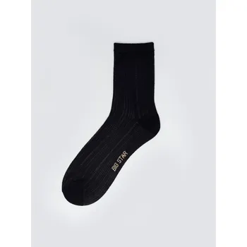 Dámské ponožky BIG STAR Dámské ažurové Ponožky z viskózy černé Holy 906, velikost 35-38