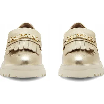Dámské mokasíny Eva Minge dámské mokasíny zlaté ANGE-1018