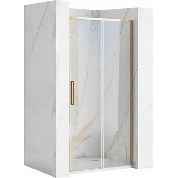 Sprchové dveře REA SPRCHOVÉ DVEŘE RAPID SLIDE BRUSH GOLD 110 cm