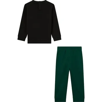 Dívčí mikina Champion Schwarz/ Grün 2478572 86