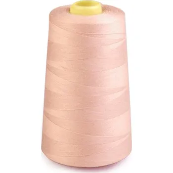 Nit Polyesterové nitě pro overlocky i klasické šití návin 5000 yards PES 40/2, malé, 672 Amberlight