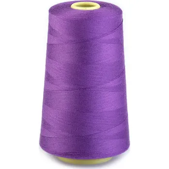 Nit Polyesterové nitě pro overlocky i klasické šití návin 5000 yards PES 40/2, malé, 662 Dewberry