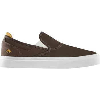 Pánské tenisky EMERICA boty - Wino G6 Slip-On Brown/Tan (213) velikost: 42.5