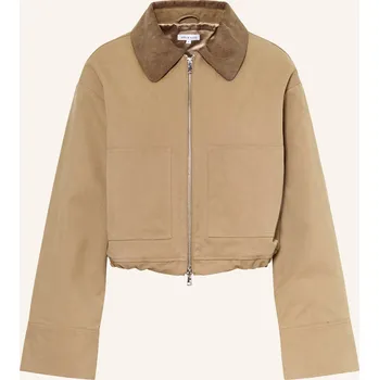 Dámský blejzr Mrs & Hugs Dámská Kostýmová Bunda S Manšestrem, khaki, 40