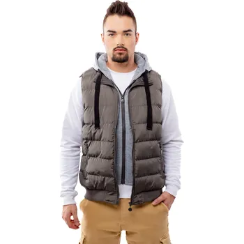 Pánská vesta Pánská vesta Glano Glano černá | šedá 2241169