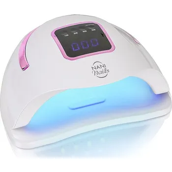 UV lampa na nehty NANINAILS UV lampa White & Pink Metallic
