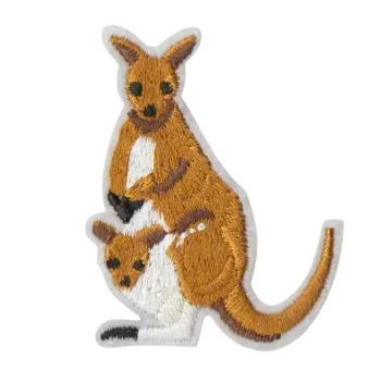 Nášivka Nažehlovací nášivka - klokan (4,1 x 5,0 cm)