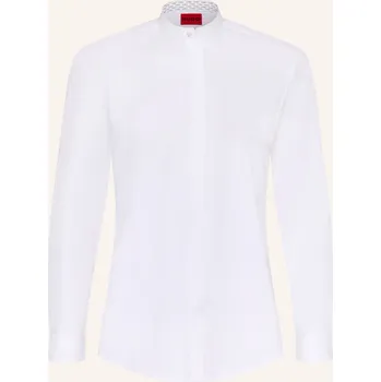 Pánská košile Hugo Pánská Košile Kaleb Slim Fit Se Stojáčkem, bílá, 41