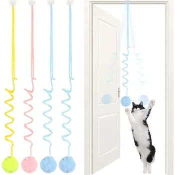 Hračka pro kočku Závěsná hračka pro kočky GMMG, zárubeň pro samostatné hraní, interaktivní hračka, inteligenční