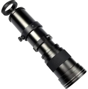 Selfie tyč Manuální teleobjektiv se zoomem 420–800 mm Canon EF Velikost balení 27 x 9 x 9 cm Dálkový objektiv pro fotografii a video černá