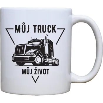 DOBRÝ TRIKO Keramický MAXI hrnek 550 ml Můj truck můj život
