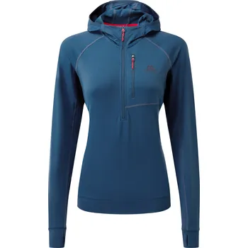 Dámské tričko VZOREK Aiguille Hooded Top Women's Majolica Blue M