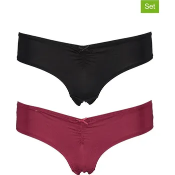 Kalhotky Kalhotky LASCANA Rot/ Schwarz 2015415 36/38