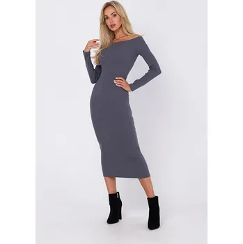 Dámské šaty Šaty made of emotion Grau 2766633 L/XL