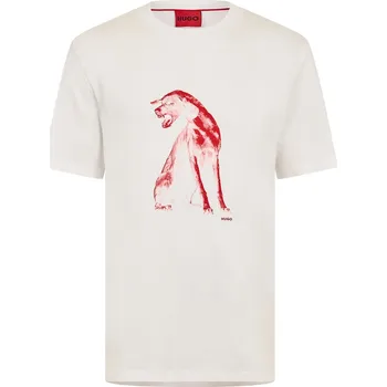 Pánská móda Tričko Hugo White 2390968 L