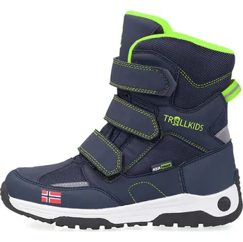Dívčí kozačky Boty Trollkids Dunkelblau/ Hellgrün 7438491 28
