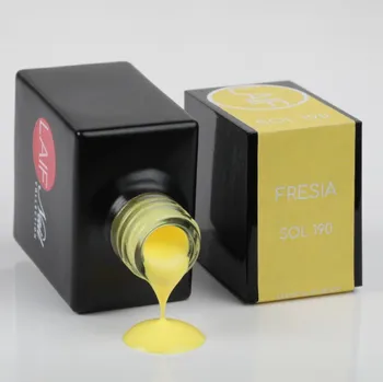 Umělé nehty Laif Gel lak žlutý SOL - 190 Fresia 10 ml