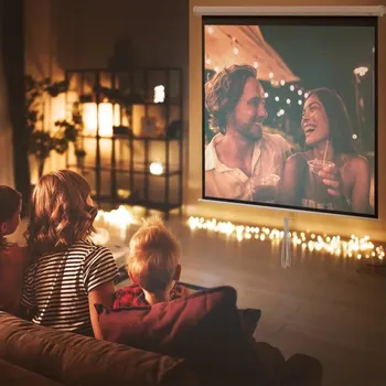 Projekční plátno Projekční plátno, 189 x 7 x 182 cm | bílé