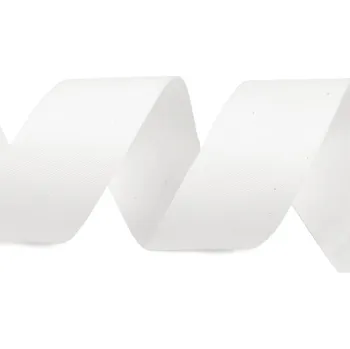 Bavlněná stuha / plátnovka šíře 30 mm, barva černá