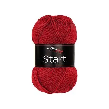 Příze Vlna-hep Příze Start 41158 karmínově červená
