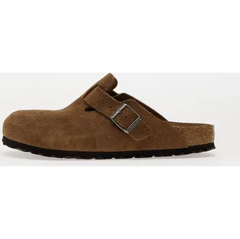 Pánské tenisky Tenisky Birkenstock Boston Soft Footbed Suede Leather Dark Tea Tonal Fb EUR 39