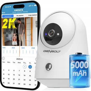 IP kamera Vnitřní IP kamera GENBOLT 108K CAMERA WIFI&Bluetooth