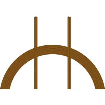 RC vybavení KAVAN Kabel PVC 0.055mm2 10m (hnědý)