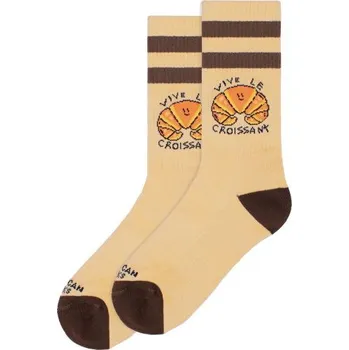 Dámské ponožky PONOŽKY AMERICAN SOCKS Vive le Croissant - béžová + při osobním odběru 370 Kč